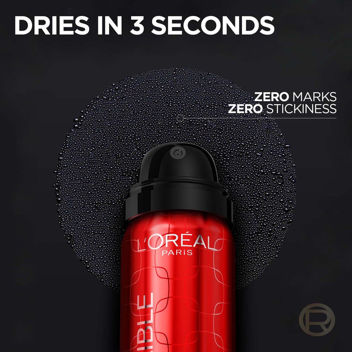 L'OREAL PARIS Infallible 3-Second Setting Spray, 36Hr Long Lasting Makeup - 75ml