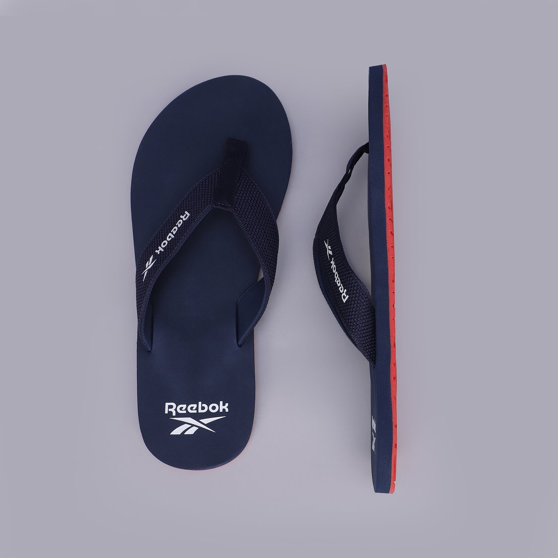 REEBOK Woven Design Thong Flip-Flops