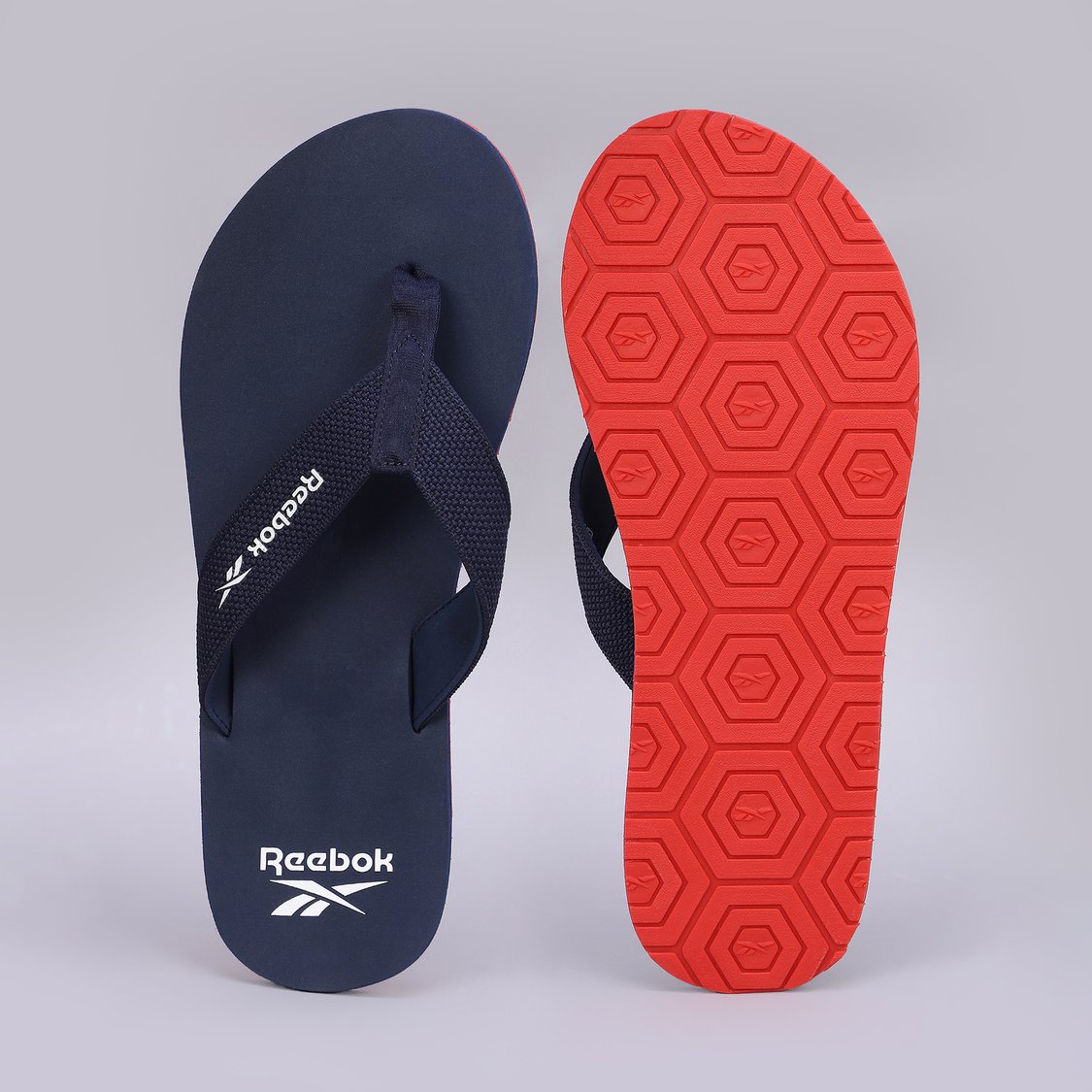 REEBOK Woven Design Thong Flip-Flops