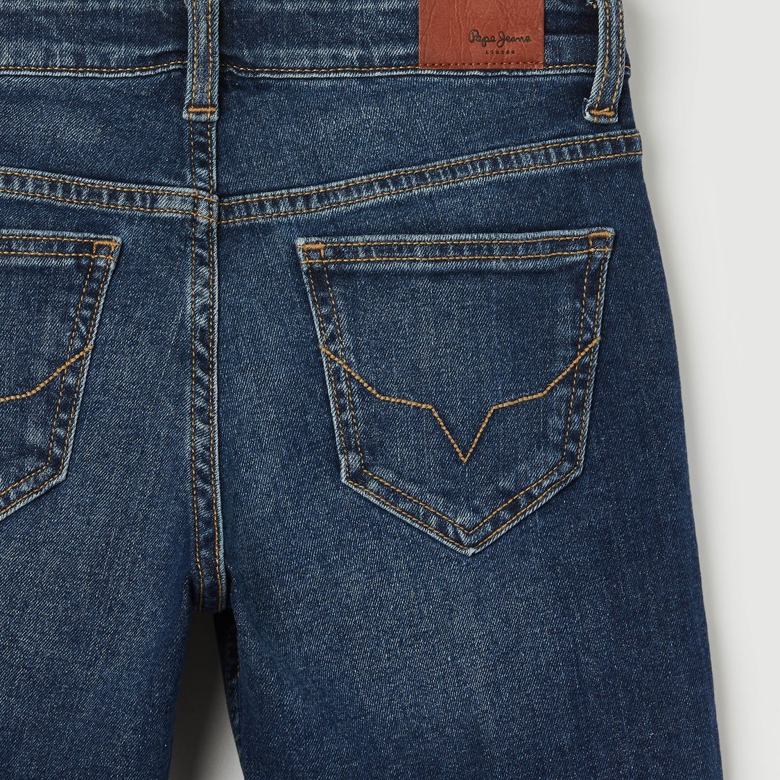 PEPE JEANS Stonewashed Denim Shorts