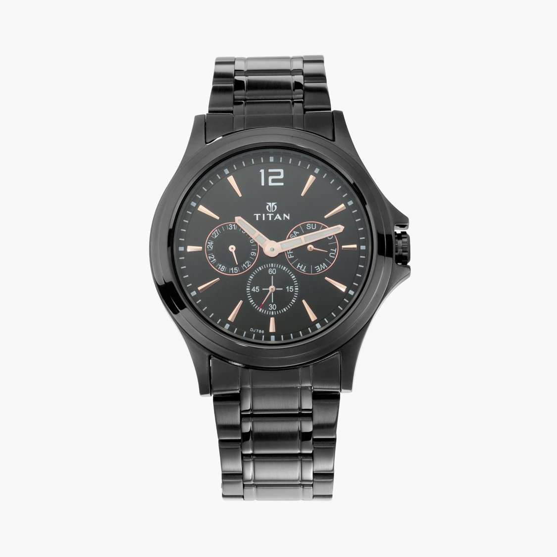 Buy TITAN Classique Multifunction Watch NT1698NM01 from Titan at