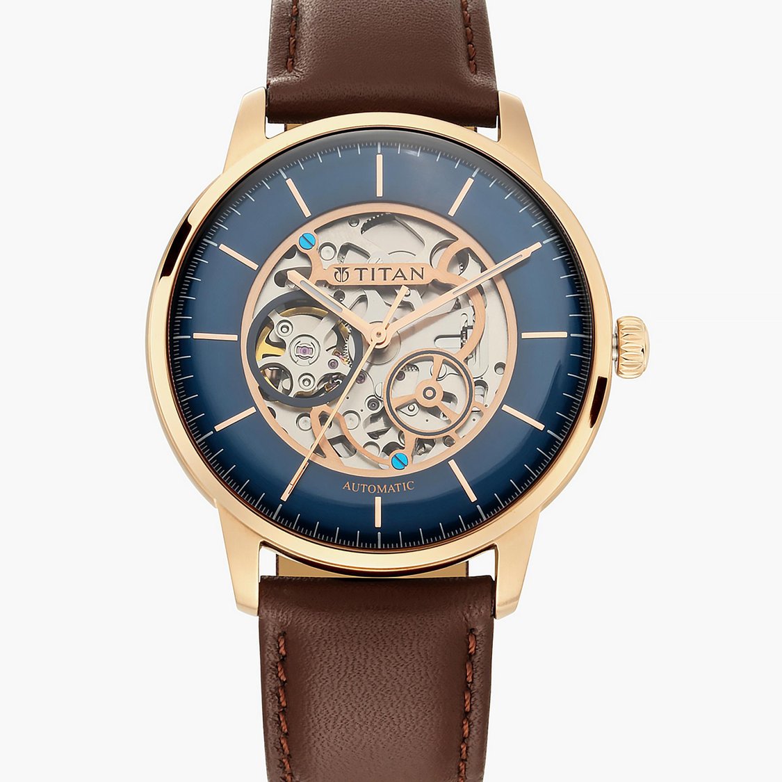 TITAN Automatics Skeleton Watch - NT90110WL02