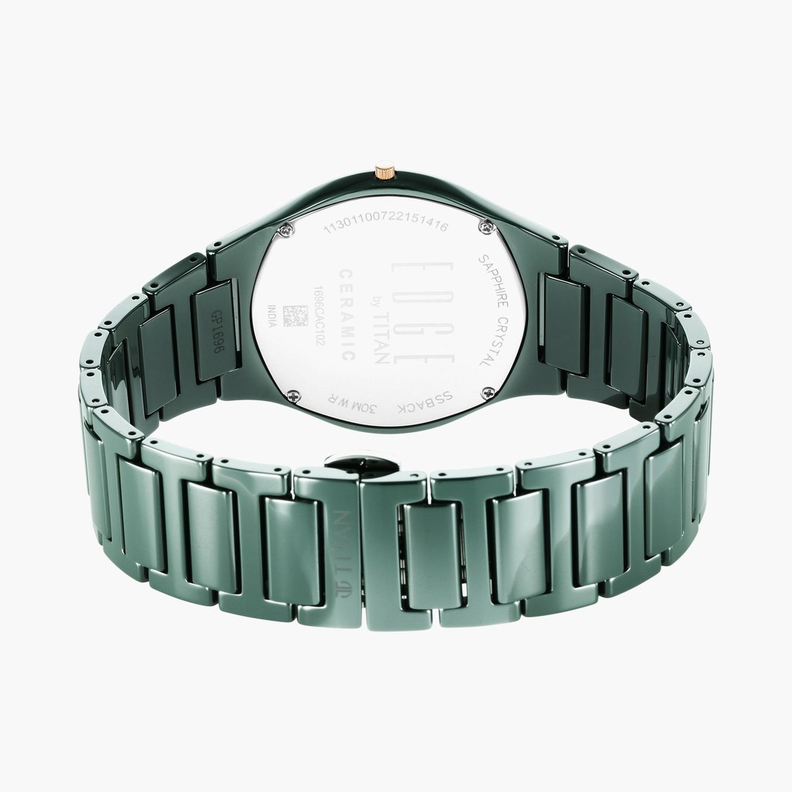 エリントン Buy TITAN Edge Ceramic Analog Watch - NT1696QC06 from Titan at