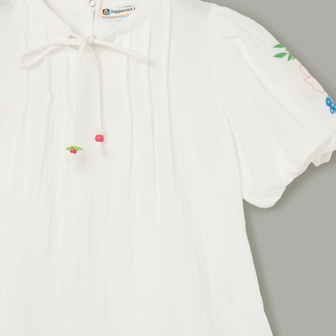 PEPPERMINT Embroidered Top