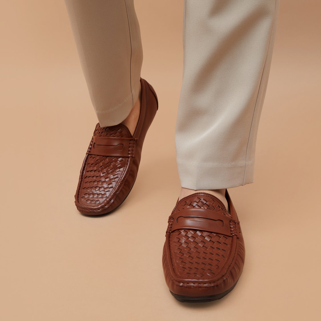 CODE Woven Penny Loafers
