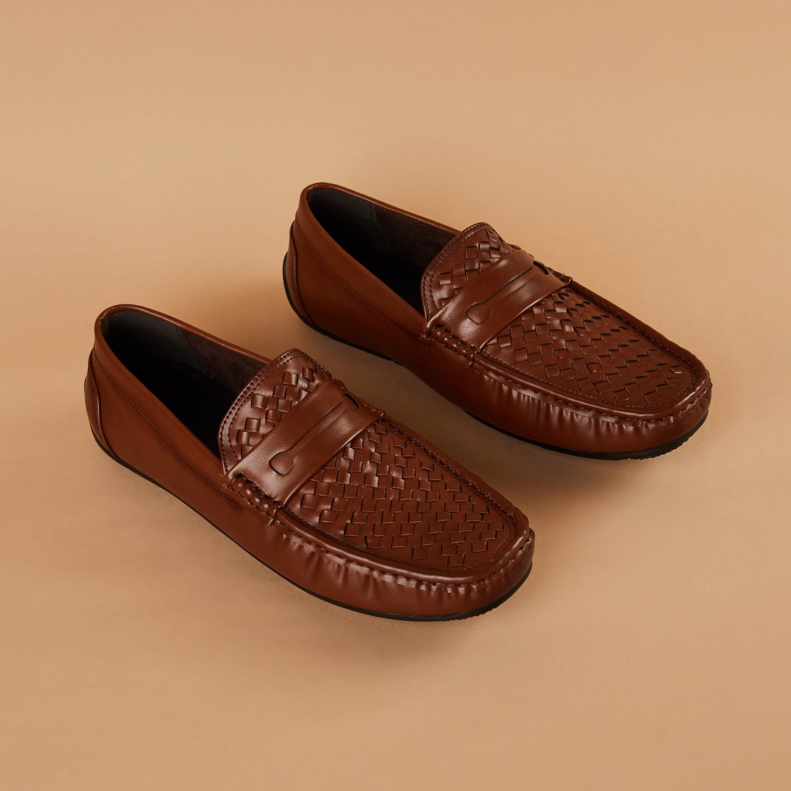 CODE Woven Penny Loafers