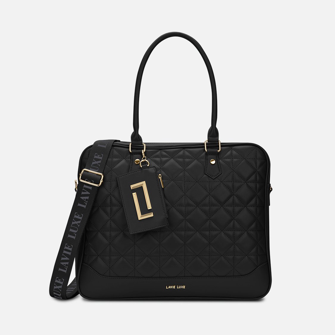 Buy LAVIE LUXE Textured Laptop Bag from Lavie Luxe at just INR