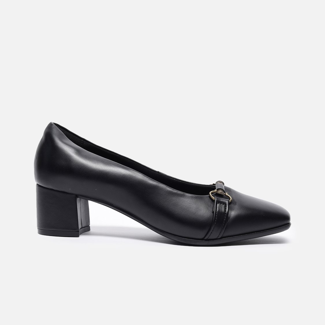 Buy ALLEN SOLLY Horsebit Block Heel Pumps from Allen Solly at just