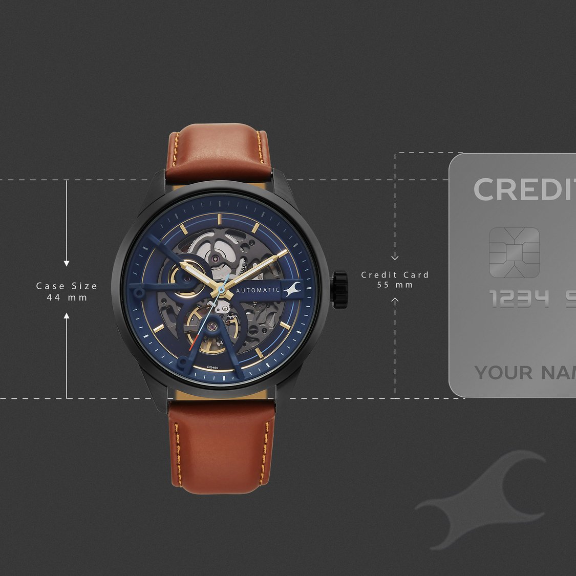 Buy FASTRACK Automatics Skeleton Watch - 3318NL01 from Fastrack at just ...