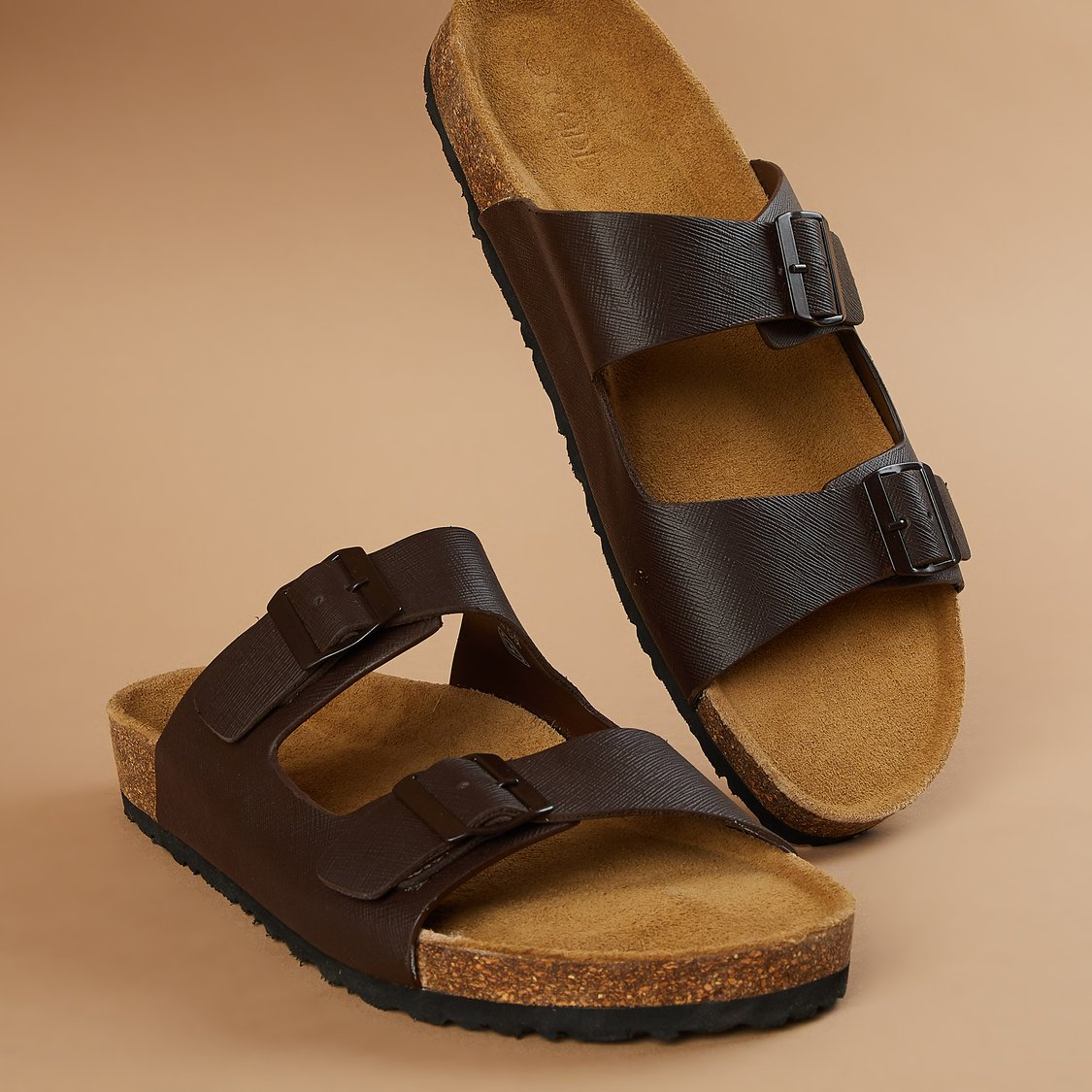 Buy CODE Solid Sandals from CODE at just INR 1299.0