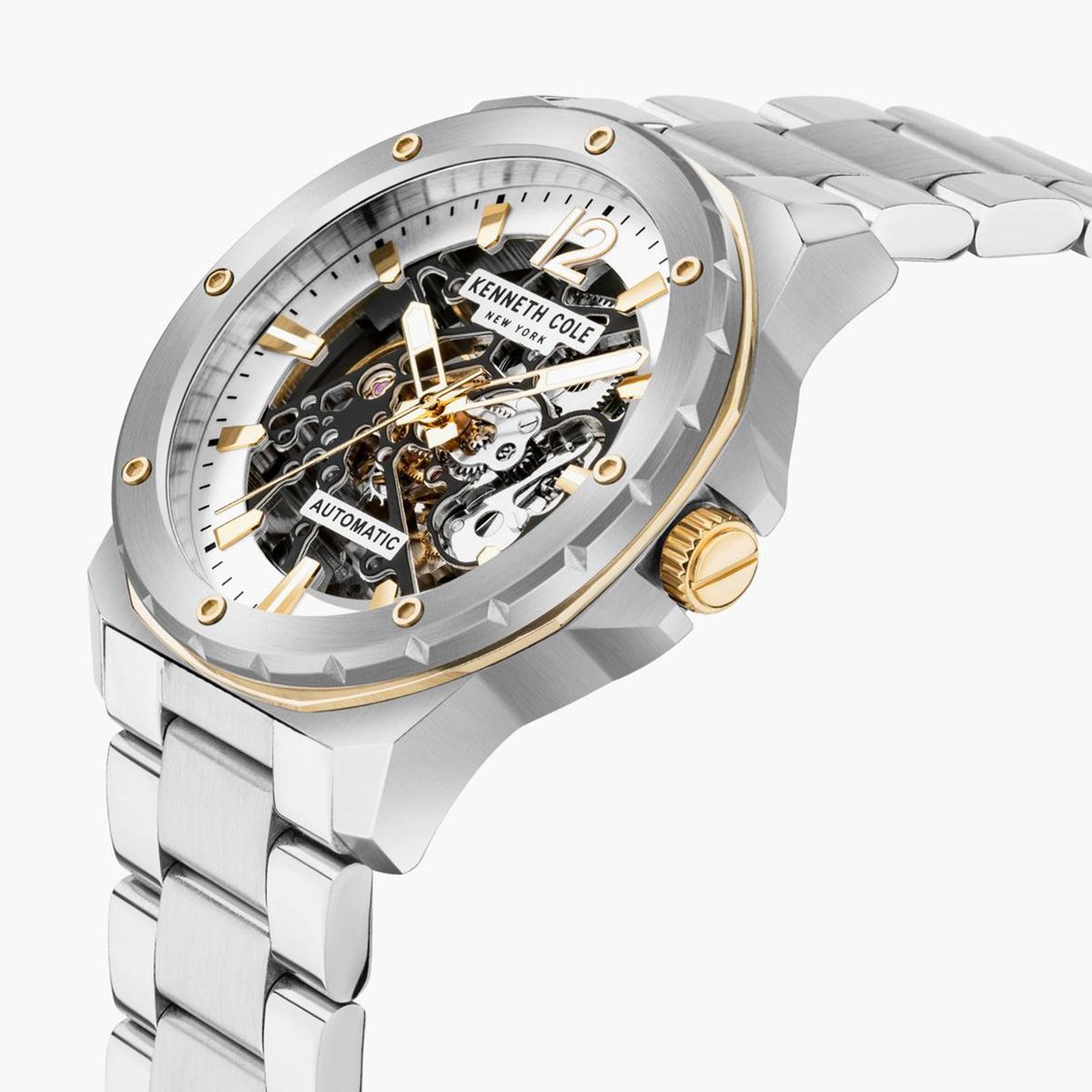 KENNETH COLE Bracelet Strap Automatic Watch - NTKCWGY2104202MN