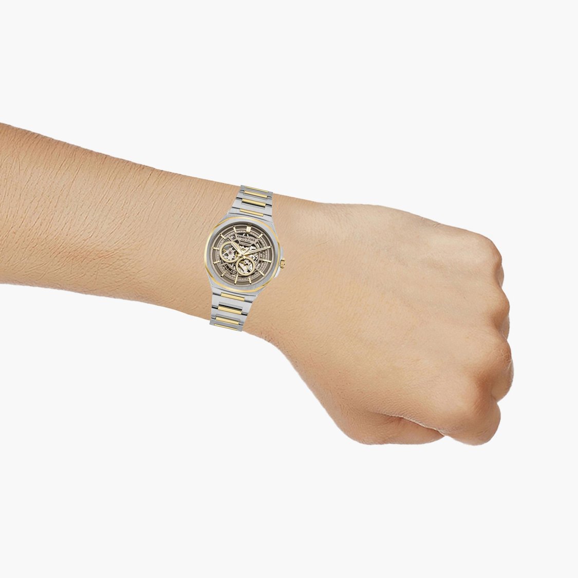 KENNETH COLE Skeleton Automatic Watch - NTKCWGY2122303MN