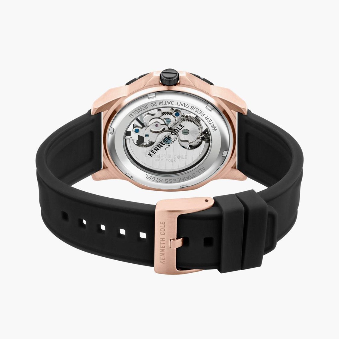 KENNETH COLE Skeletal Dial Automatic Watch - NTKCWGZ2104204MN