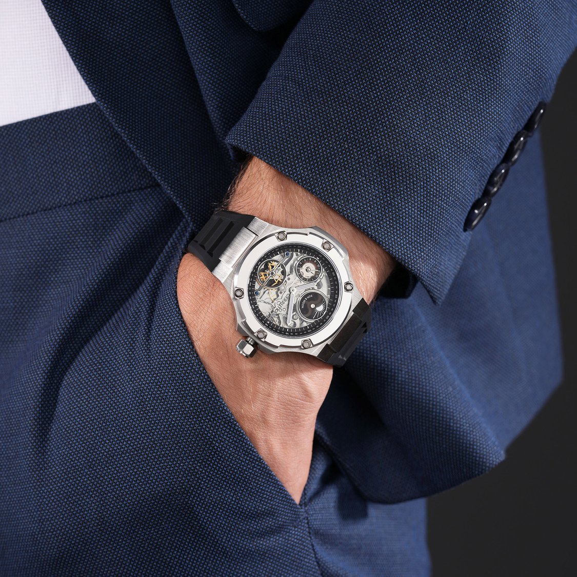CERRUTI 1881 Skeletal Automatic Watch - NTCECIWGR0023002