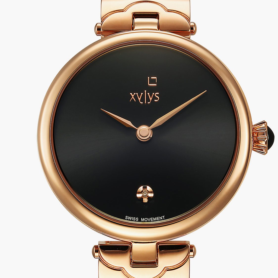 Buy XYLYS Sparkle Diamond Accent Analog Watch NT45023WM02E from