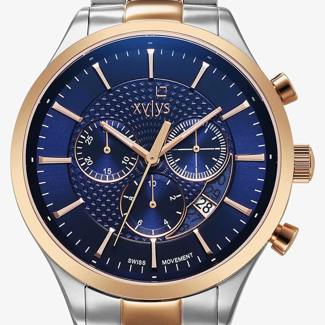 Buy XYLYS Triumph Swiss Chronograph Watch - NT40056KM01E from