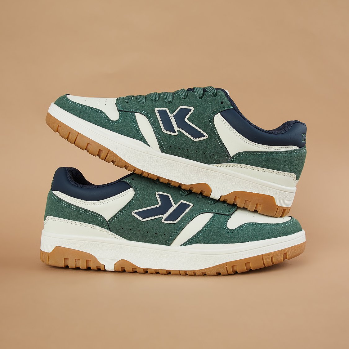 KAPPA Colourblocked Lace-Up Shoes