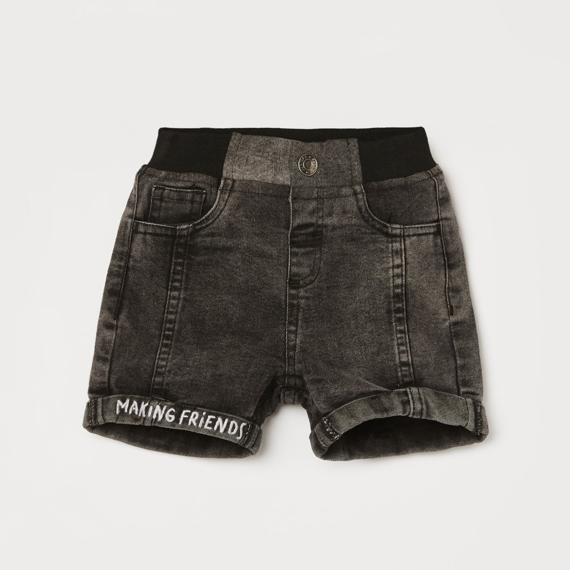 JUNIORS Boys Washed Denim Shorts