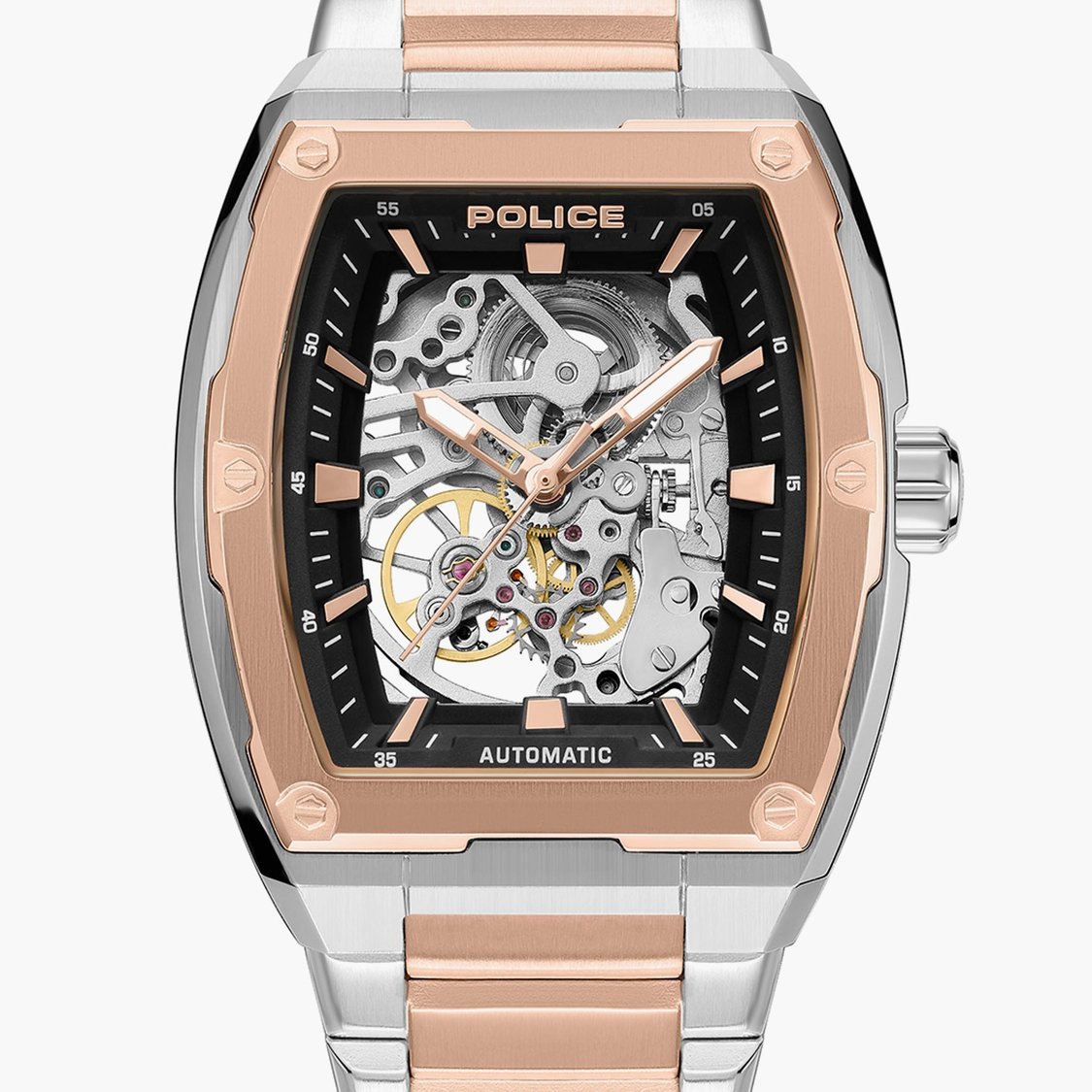 POLICE Skeltor Bracelet Strap Automatic Watch - PLPEWJL0072203