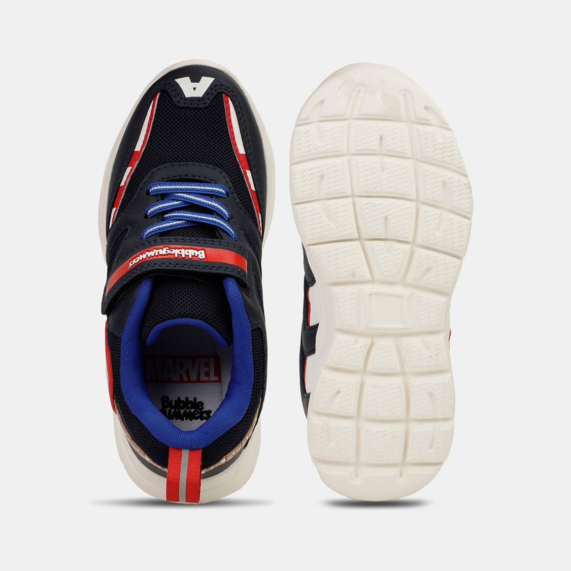 Buy BATA Boys Bubblegummers Disney Captain America Sneakers from Bata ...