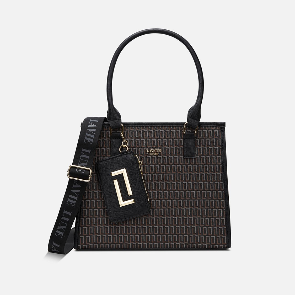 Leather Lavie Vanity Bag LAVIE LUXE Printed Shoulder Bag With Pouch