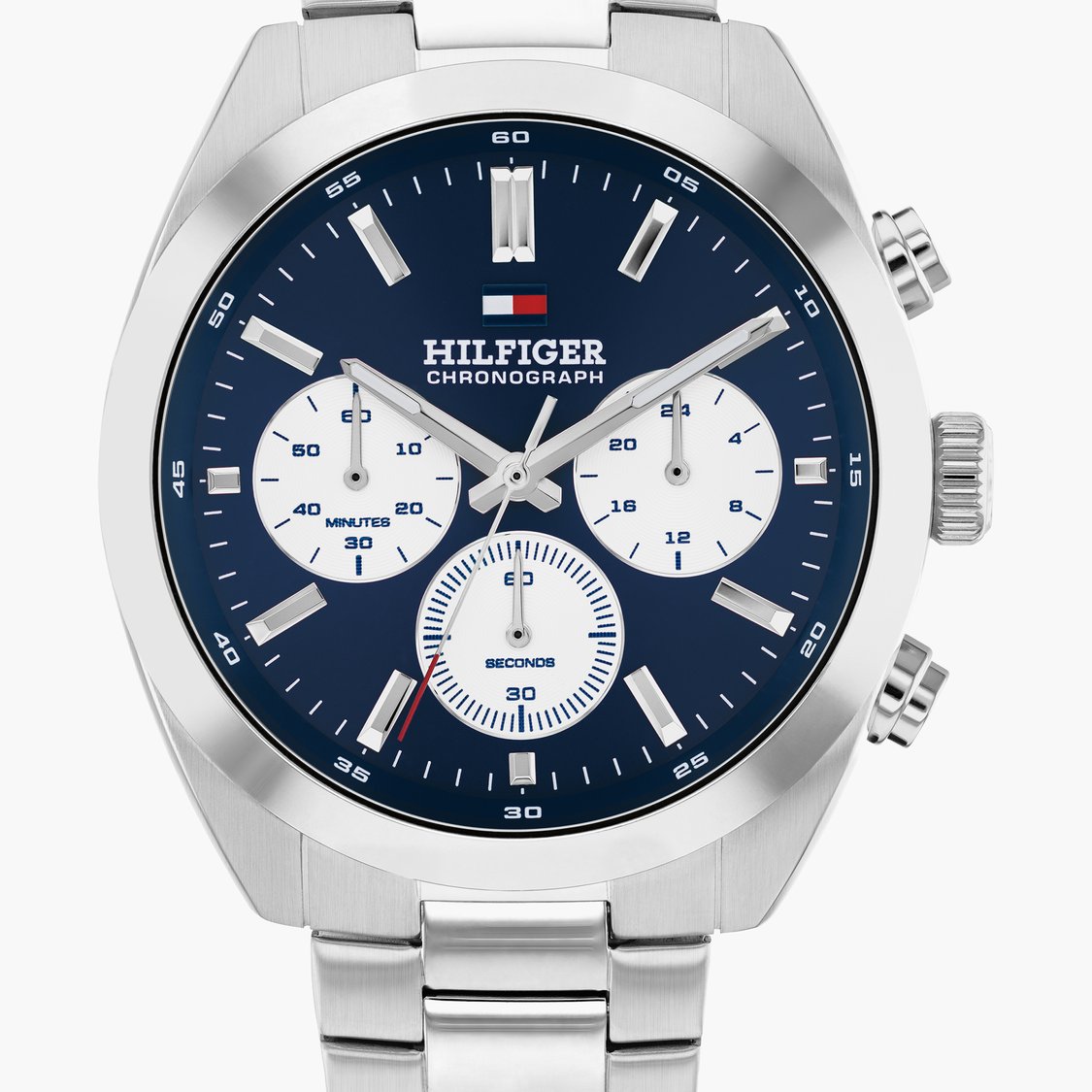 TOMMY HILFIGER Hudson Stainless Steel Chronograph Watch TH1710722W