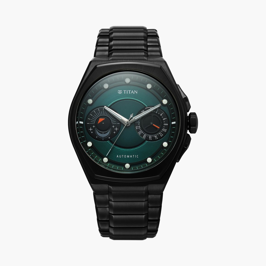 Buy TITAN Stellar 3 Automatic Watch - 10029KM01 from Titan at just INR ...