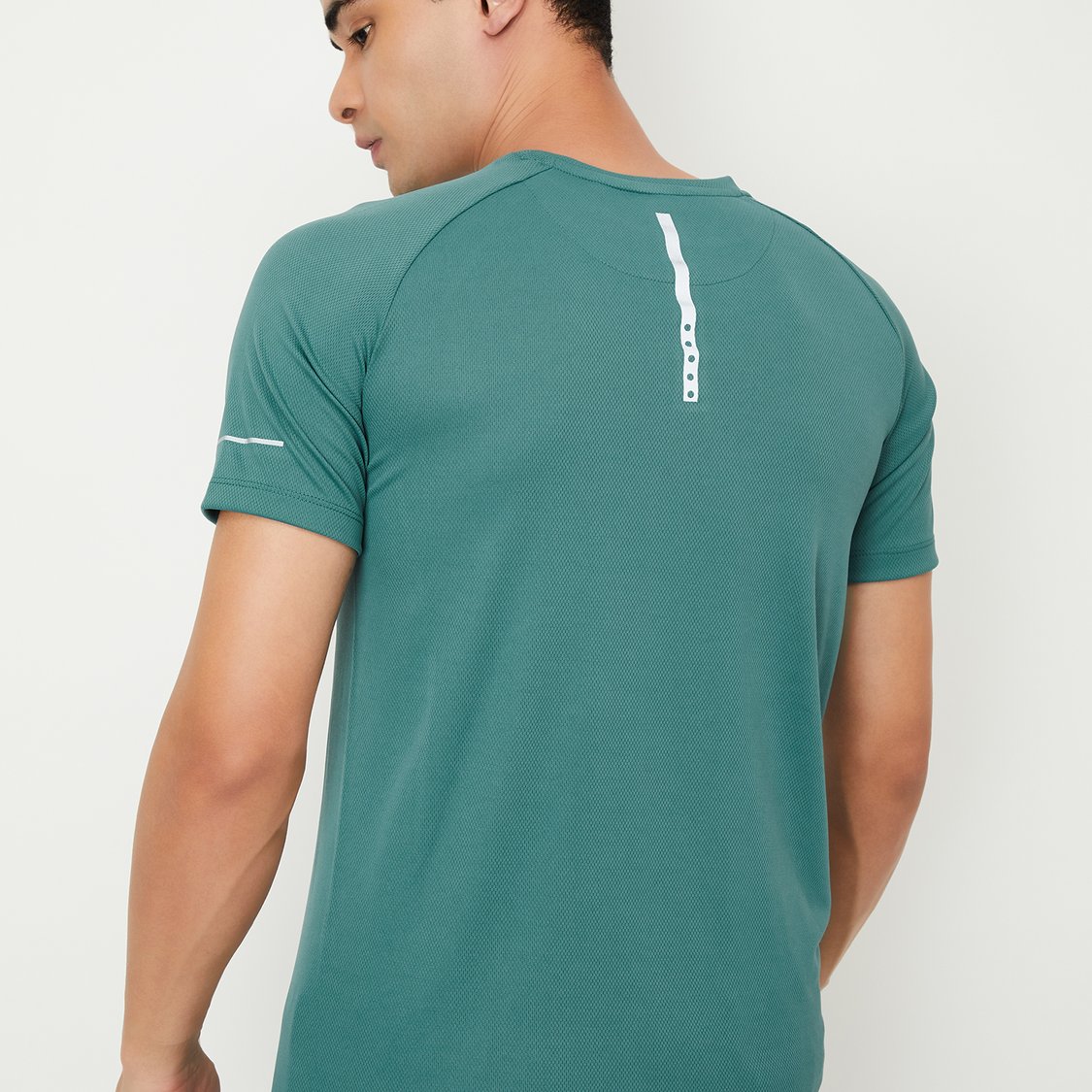Men Knitted Athleisure T-shirt