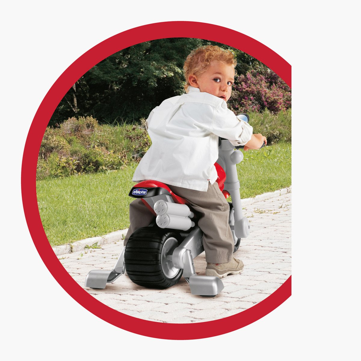 Buy Chicco Ducati Monster Ride On Bike from Chicco at just INR