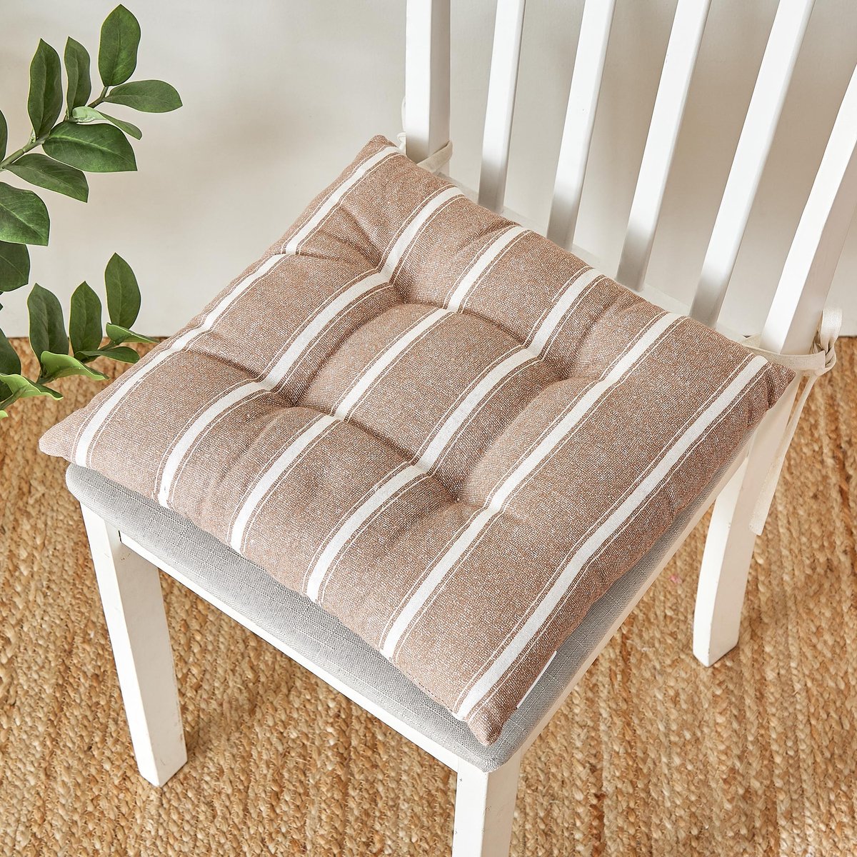 Buy Nomad Orbit Monolith Striped Chair Pad - 40x40cm from Home