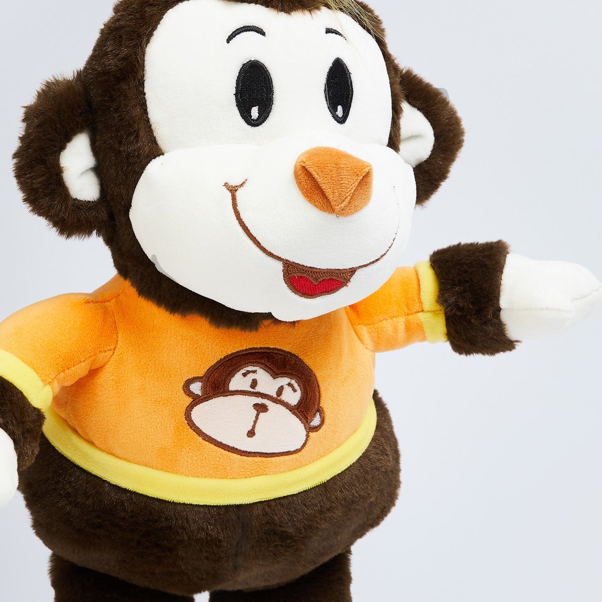 Manhattan shops Toy Company Monkey Little Plush Black Yarn Slit Eyes 14