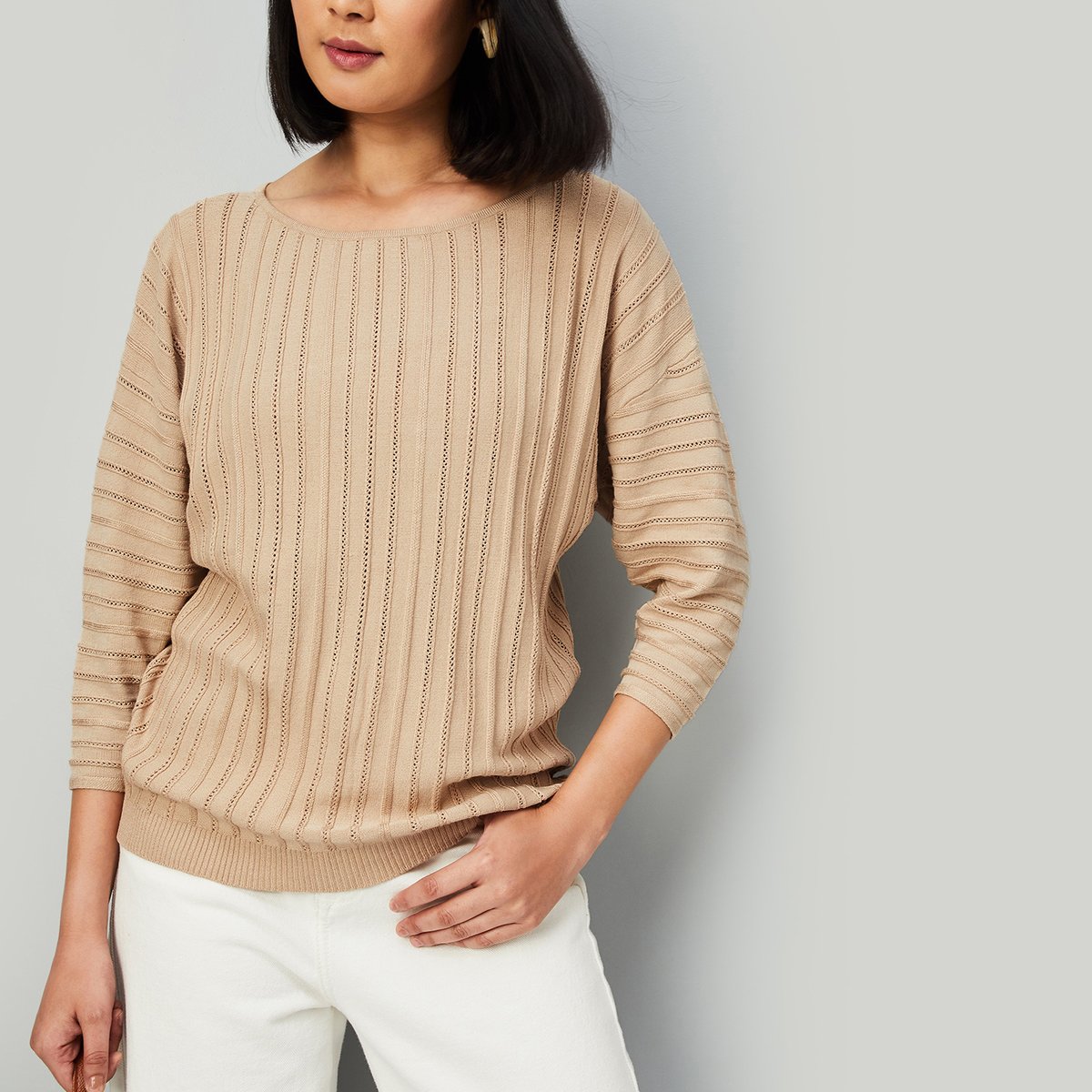 トップス andmary karen silk knit tops Karen silk knit tops