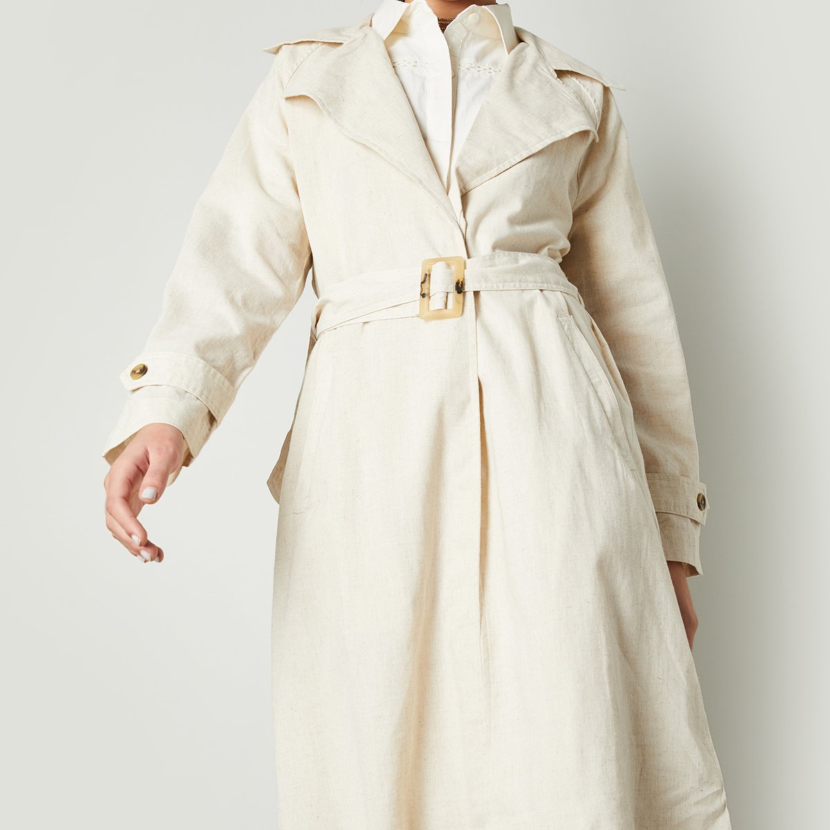 新品　deres weightlessness silk trench coat Trench Coats for Women | Casual to Formal, Oversized & More – Nolabels