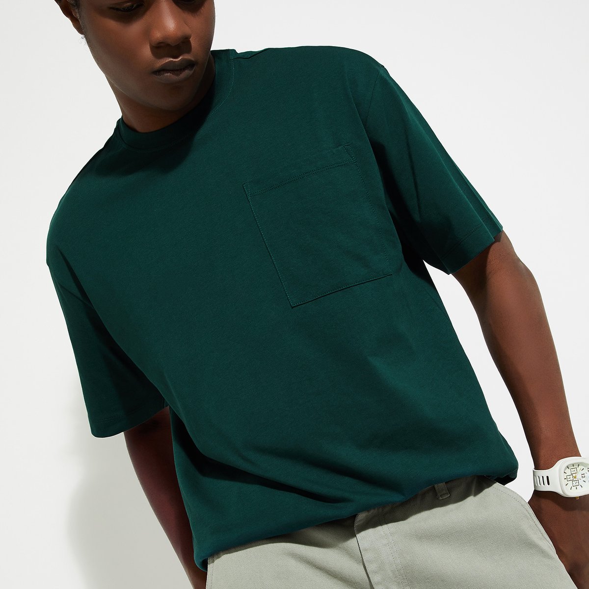 『TEN WOOL SHIRT XL』 1000014105668-Green-GREEN-