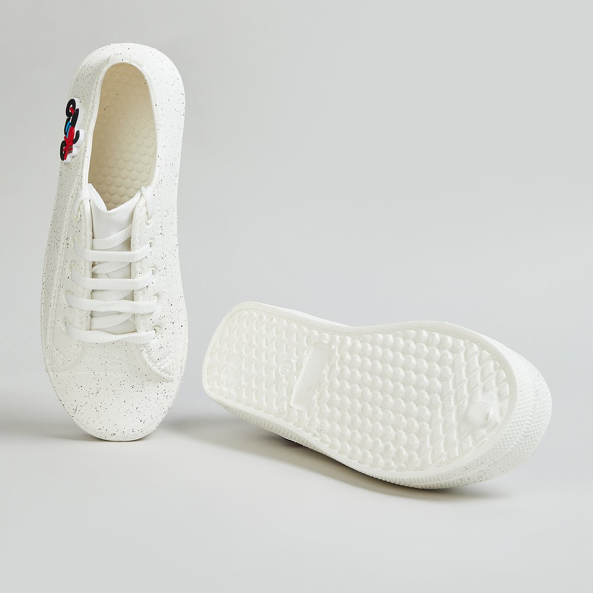 Toe Cap Keds Retailers Buy Boys Speckled Wash Wear Sneakers Online