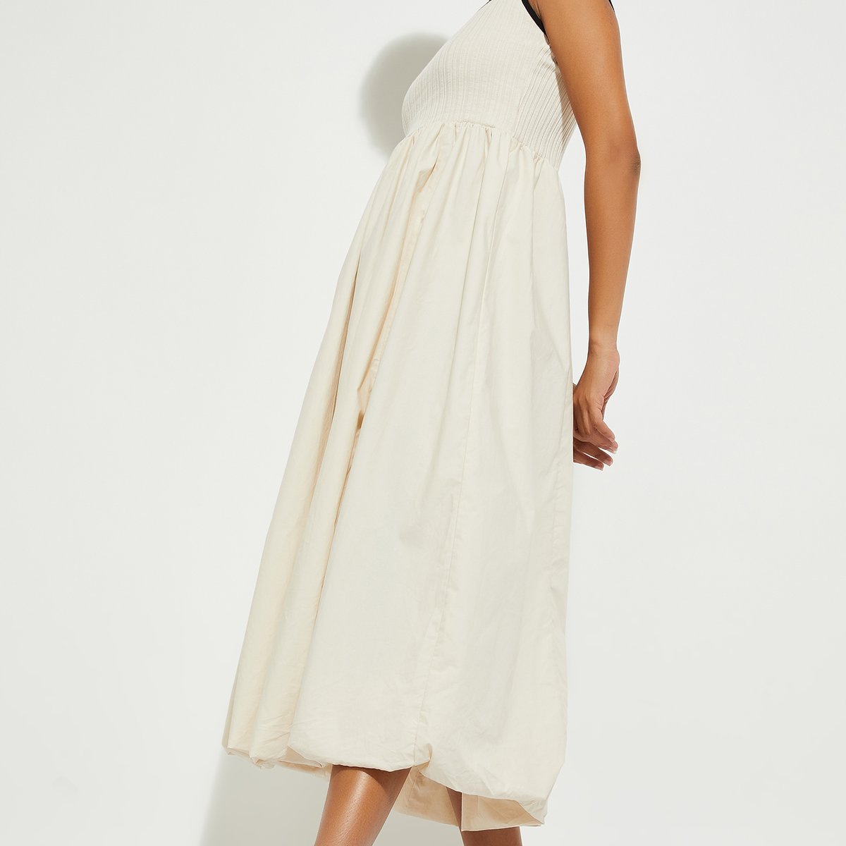 Buy ALAYA F x URB_N Women Solid Maxi Dress Online at just Rs