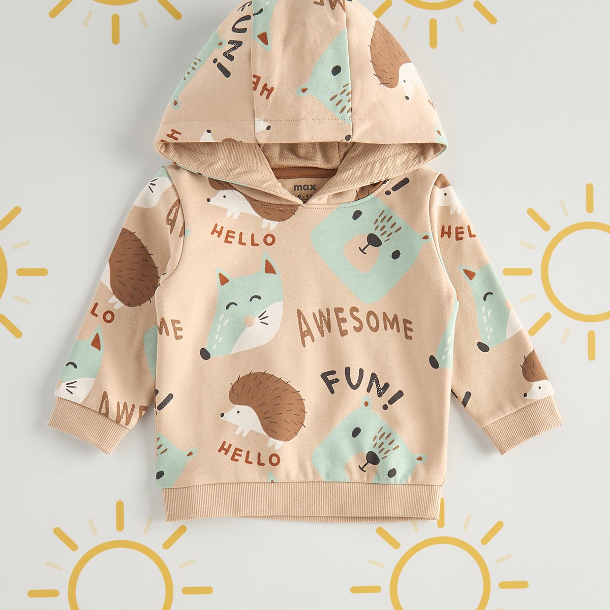 Jacket H And M Boys Hoodies Cotton Zip-through Hoodie Navy Blue