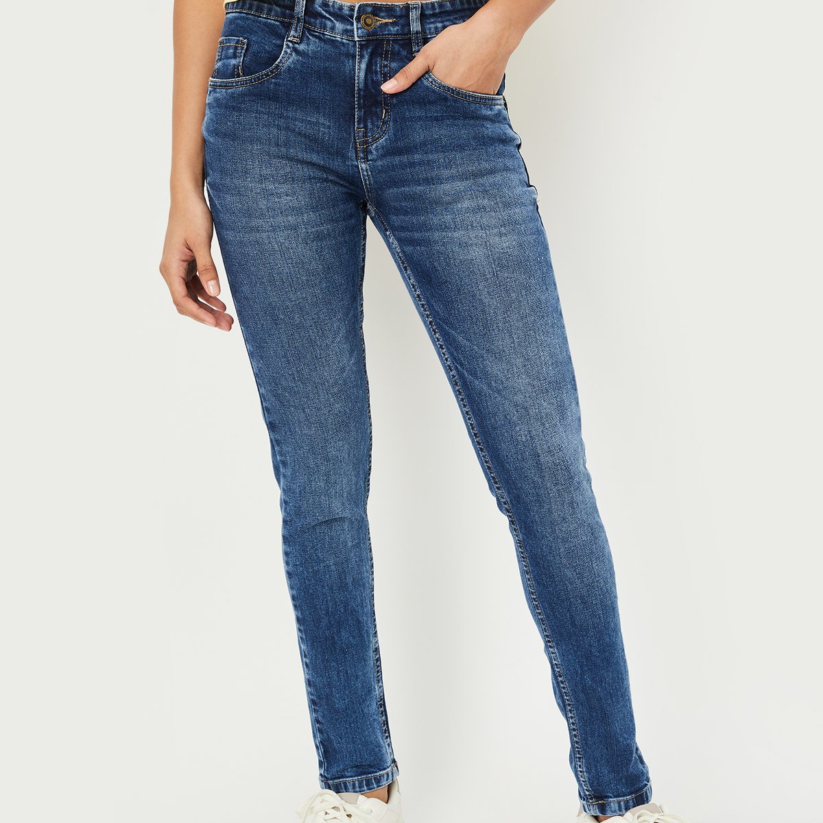 New Yorker Skinny Push Up Jeans Buy Blue Jeans Jeggings For Women