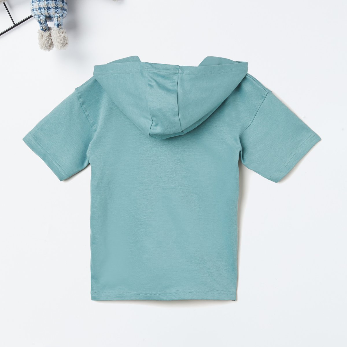 Clothes Short Sleeve Hoodie Kids Buy Boys Solid Hooded T-shirt