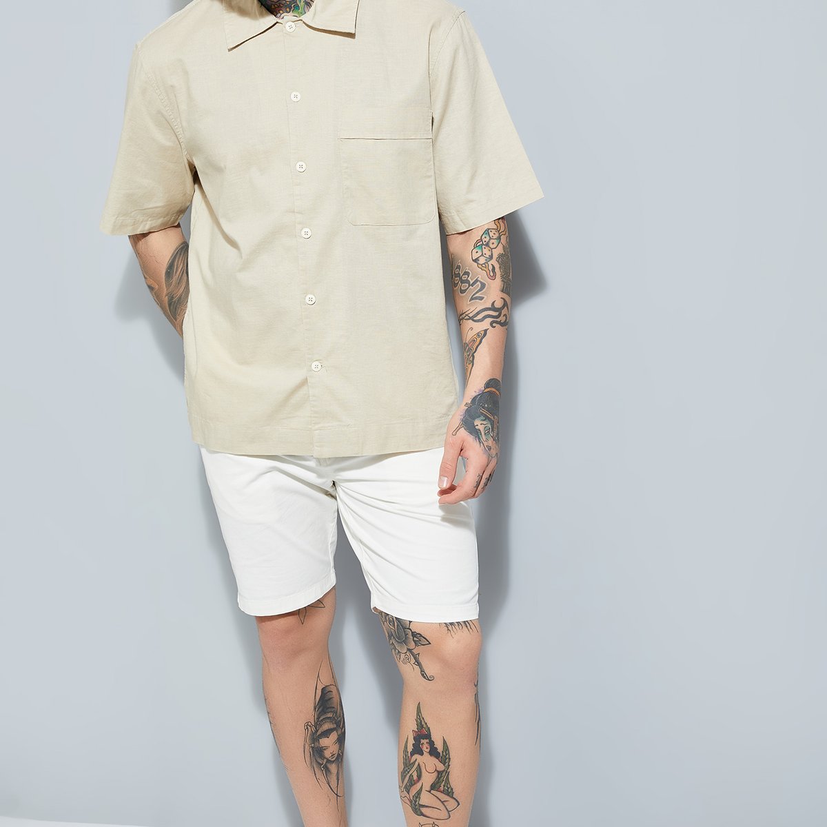 Buy URB_N Men Textured Oversized Fit Shirt Online at just Rs