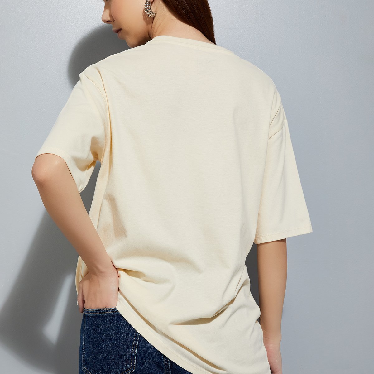 Buy URB_N Women Printed T-shirt Online at just Rs. 399.0