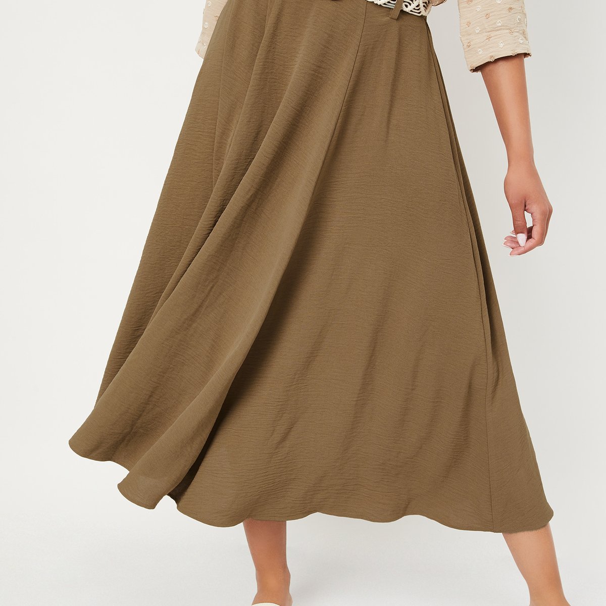 Midi Skirt A Line Skirt Kmart Kmart Jean Skirt