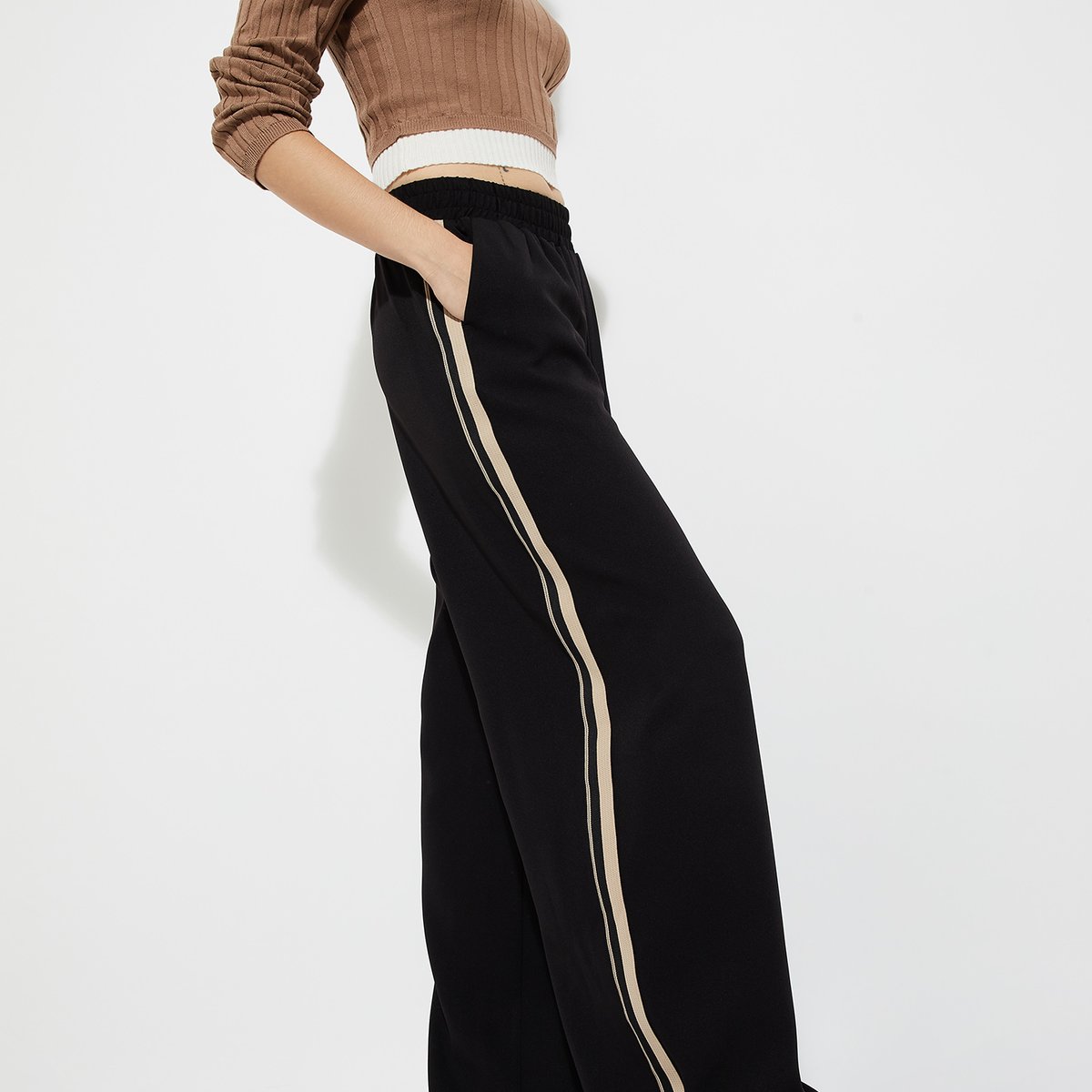 パンツ Asapmode Stacked Canvas Wide-Leg Pants L Stacked Canvas Wide-Leg Pants – A$APMODE