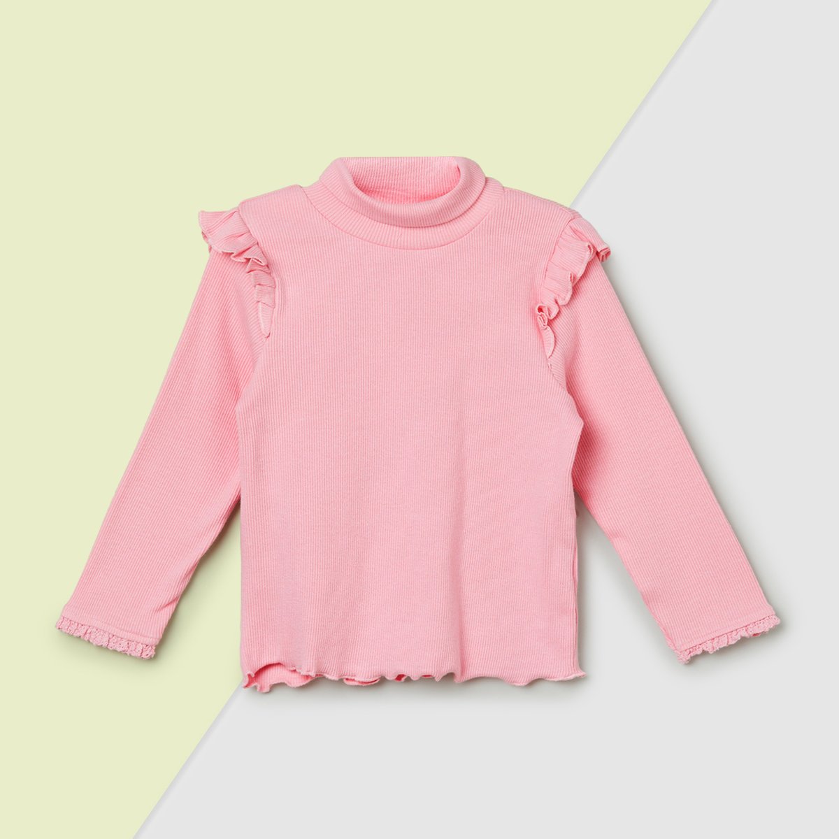 Buy Girls Knit Ruffle Top - Pack of 2 Online at just Rs. 499.0