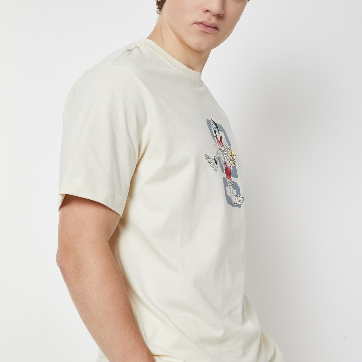 Buy Men Back Print Sports T-shirt Online at just Rs. 499.0