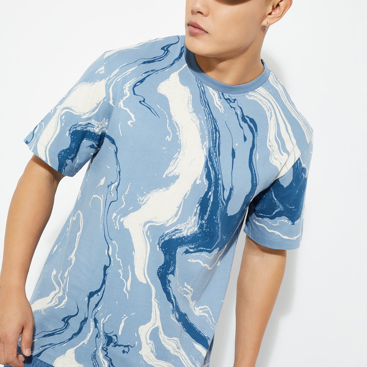 Buy URB_N Men Printed T-shirt Online at just Rs. 399.0