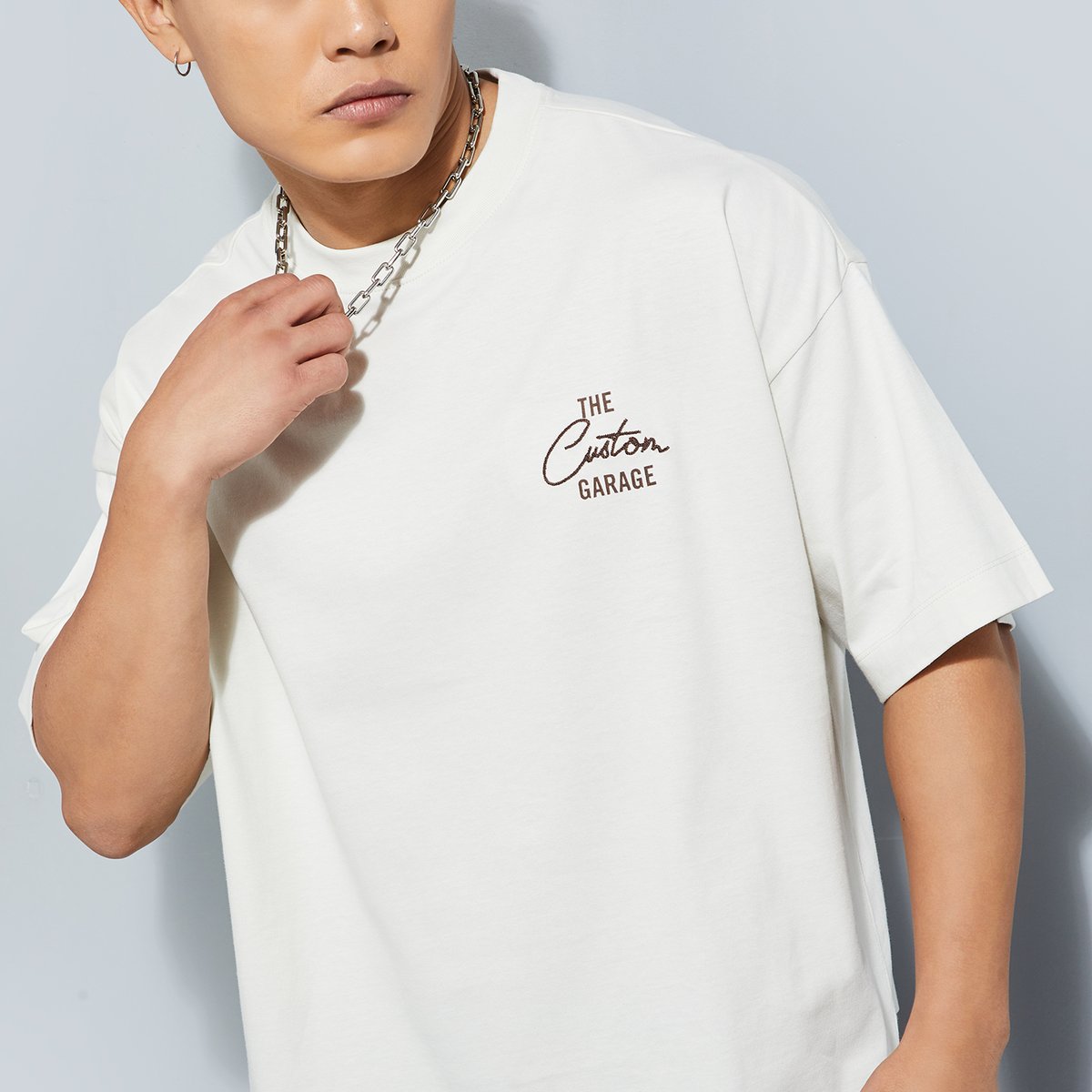 ランカ・リー フルグラフィックTシャツ ホワイト Sサイズ 1000016042674-White-OFFWHITE-