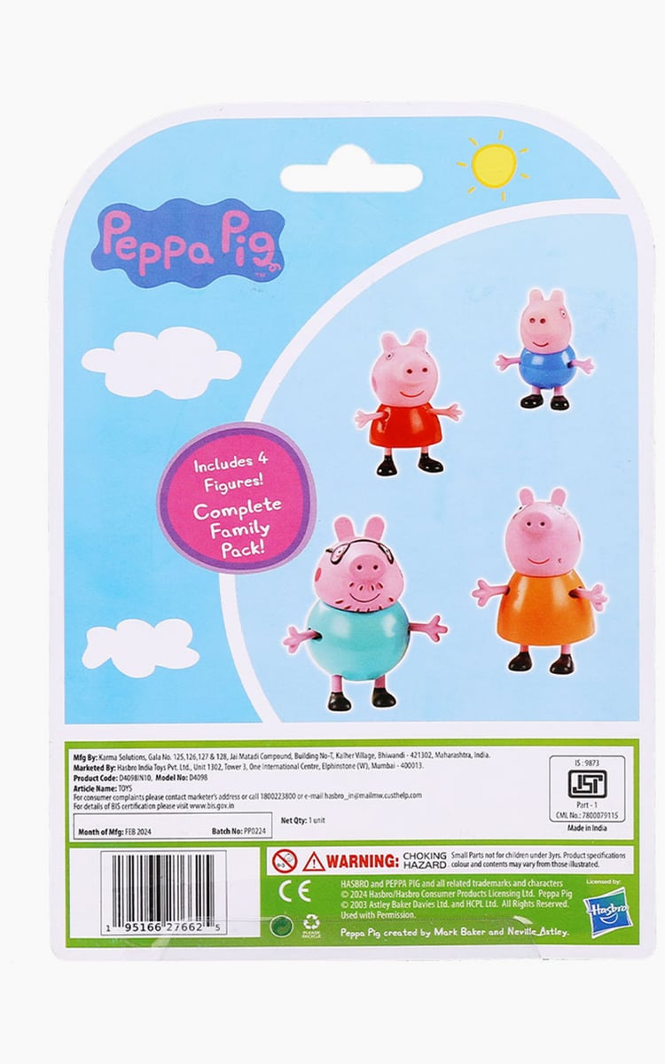 Buy Peppa Pig Peppa's Family Figure Pack from Peppa Pig at just