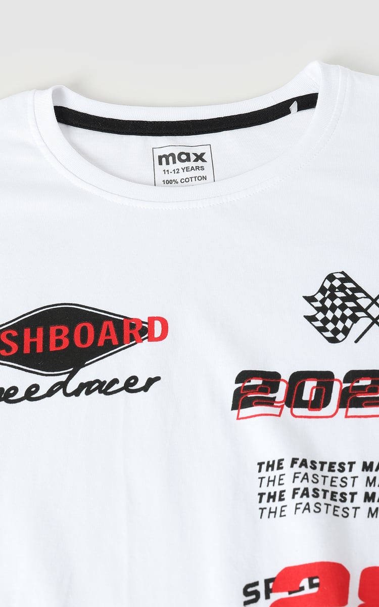 Boys Graphic Printed T-shirt