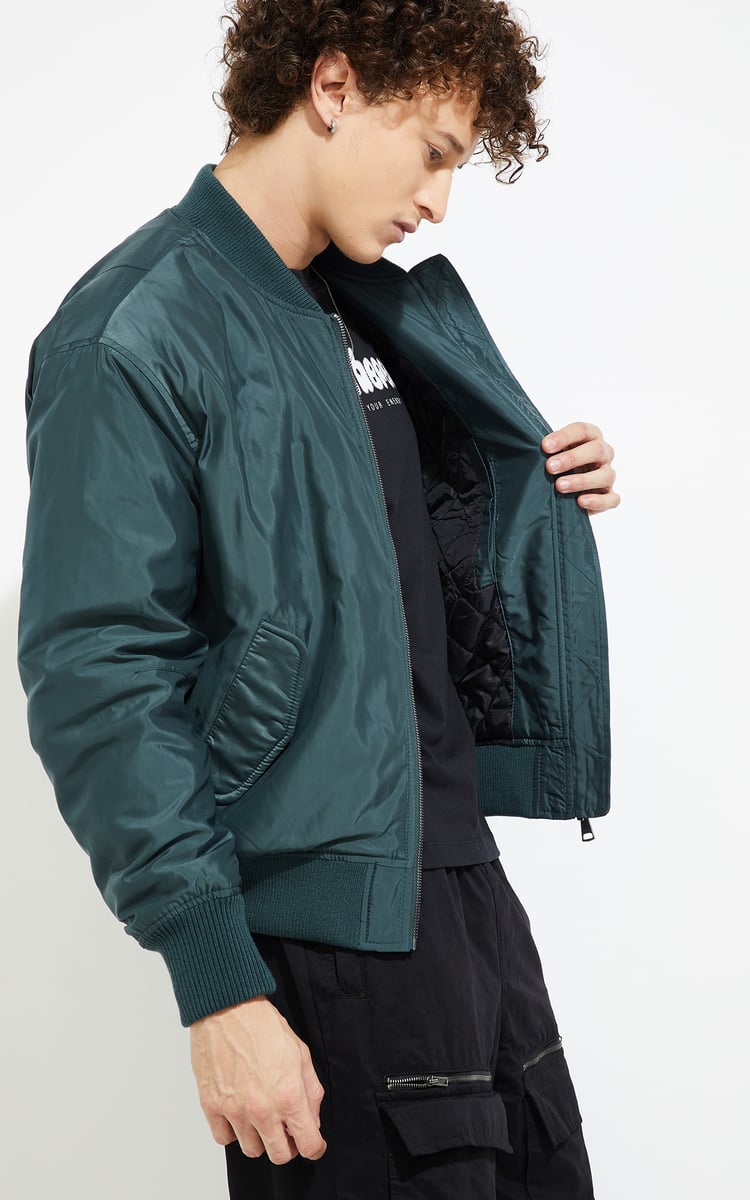 Buy URB_N Men MA1 Bomber Jacket Online at just Rs. 2799.0 